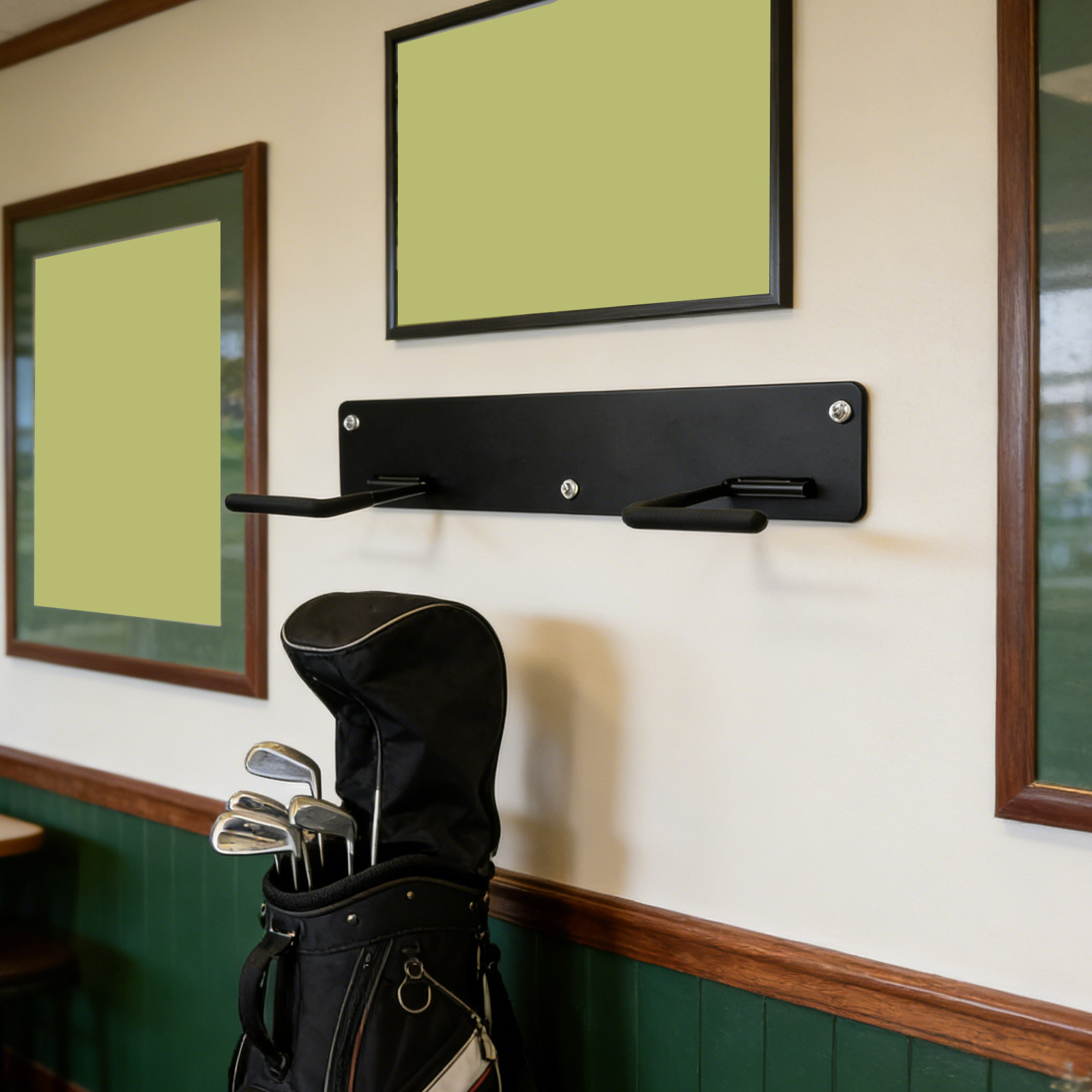 Golf Equipment Garage Storage - Rak Tas Golf yang Dipasang di