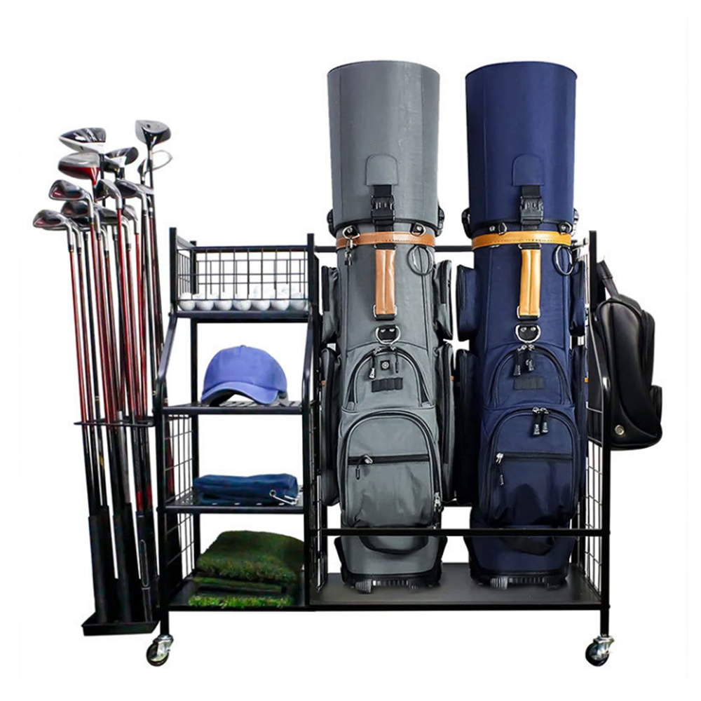 Golf Equipment Garage Storage - Rak Organizer Garasi Penyimpanan Tas Golf