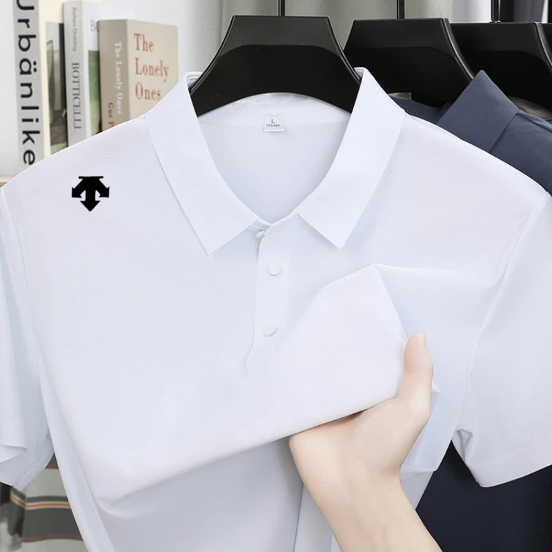 Golf Equipment Cheap - Kaus Polo Bordir Mewah Pria Atasan