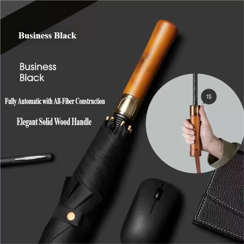 Golf Umbrella Large - Payung Golf Bisnis Otomatis, Payung Gagang