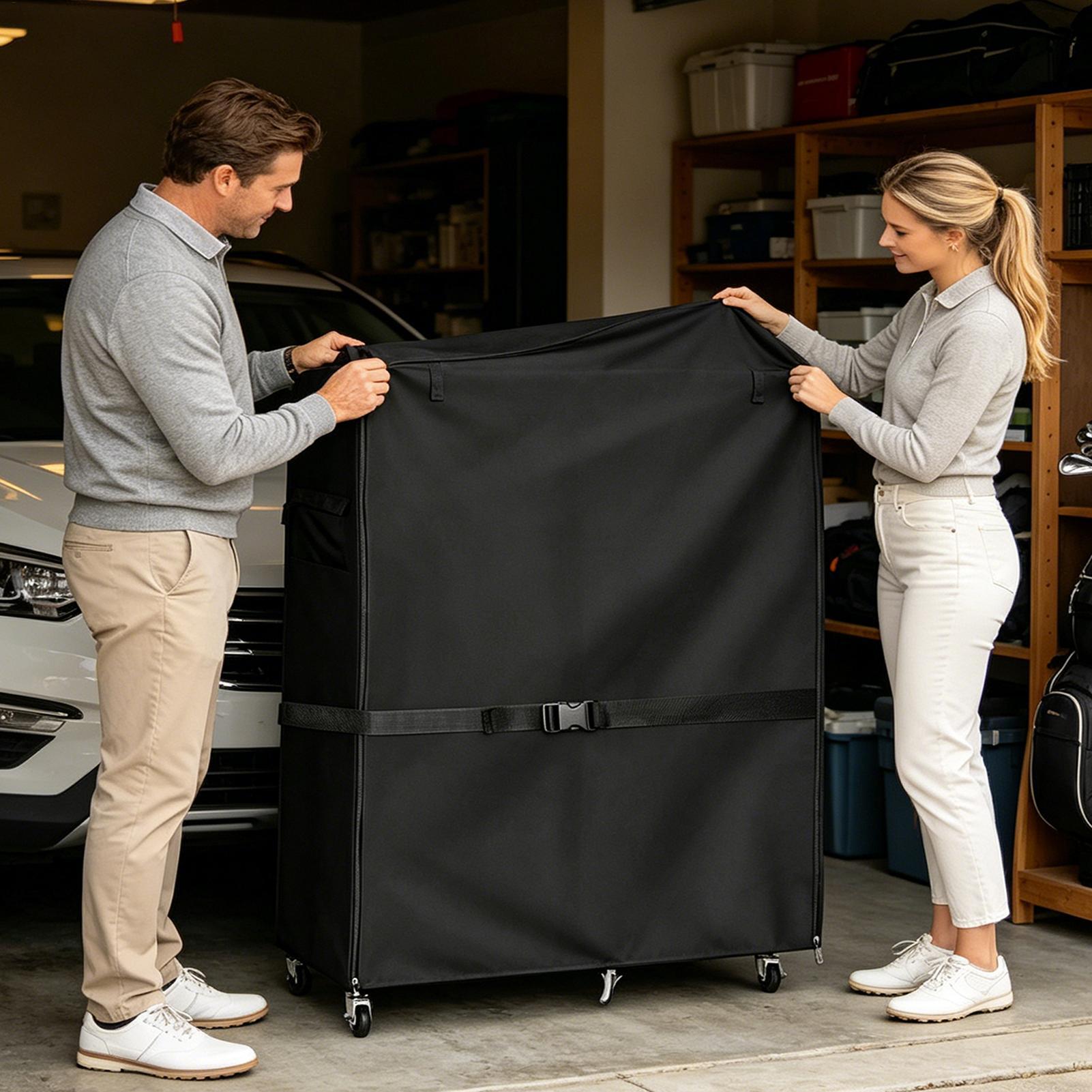 Golf Equipment Garage Storage - Penutup Debu untuk Rak Penyimpanan Golf