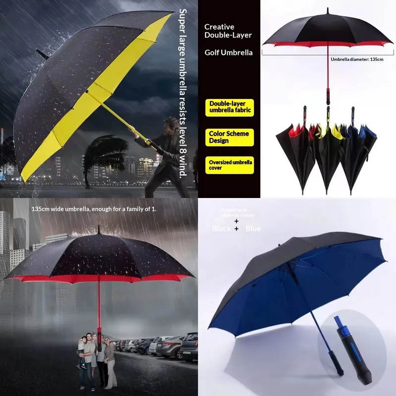 Golf Umbrella Large - Payung Golf Anti Angin Besar Kanopi