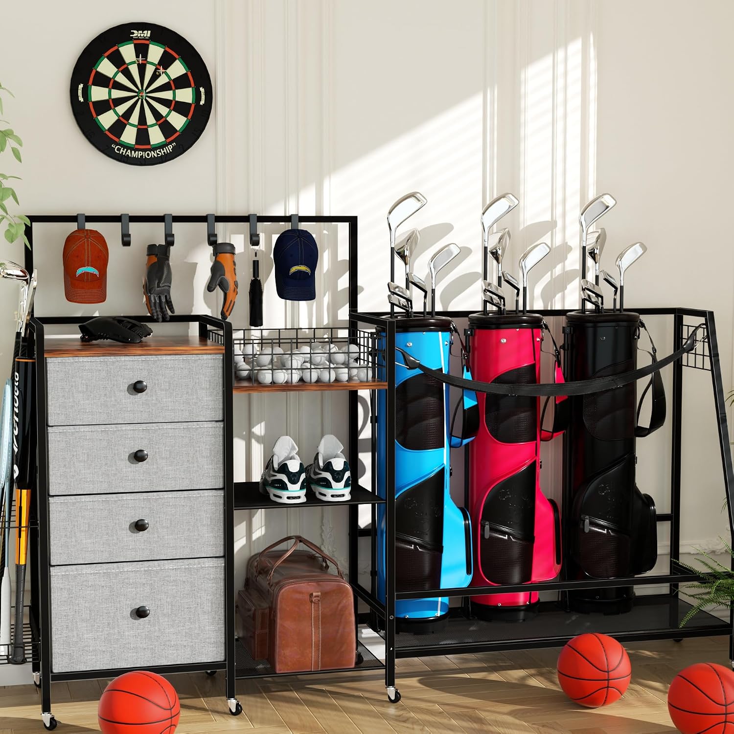 Rak Penyimpanan Tas Golf Ekstr - Golf Equipment Garage Storage ulasan dan harga