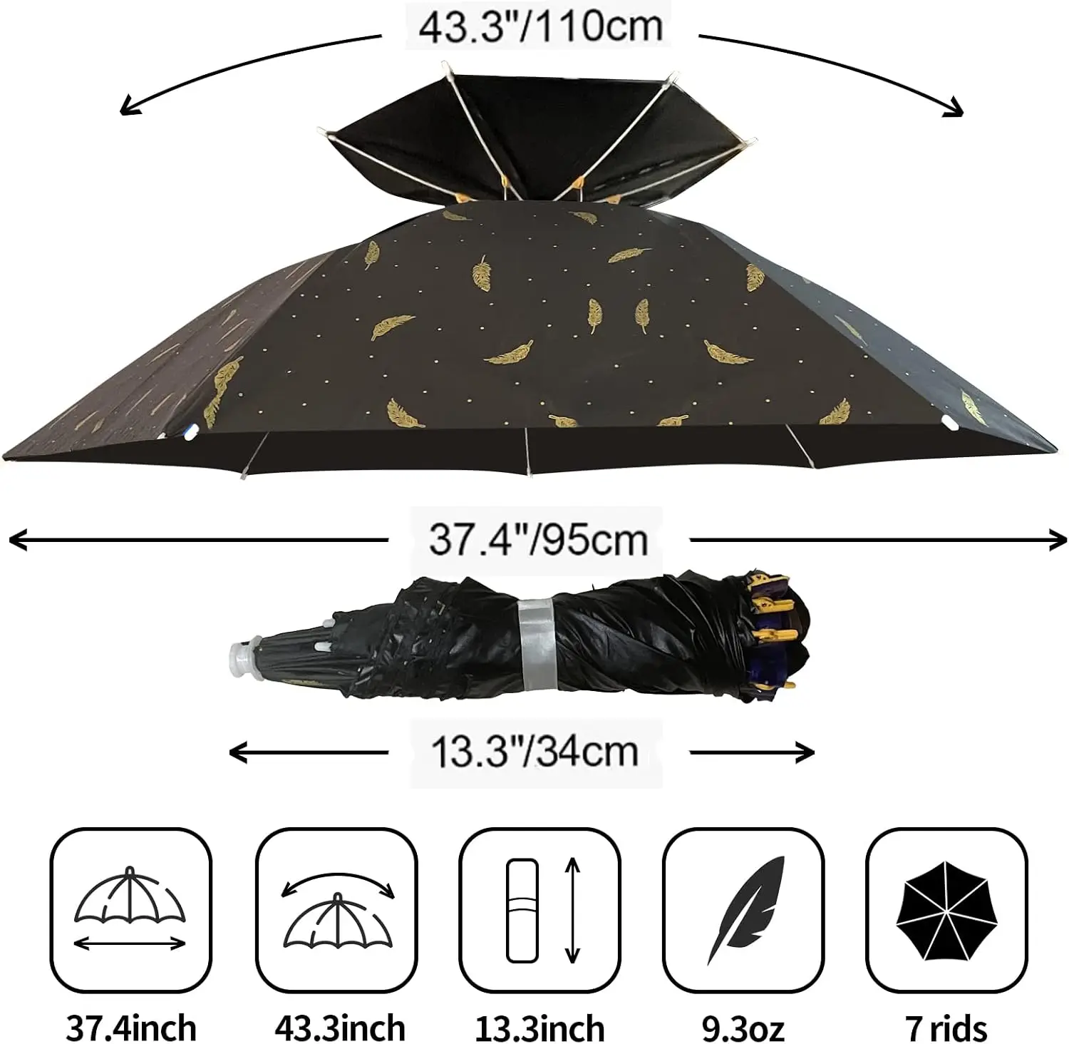 Topi Payung Lipat yang Dapat D - Golf Umbrella Large ulasan dan harga