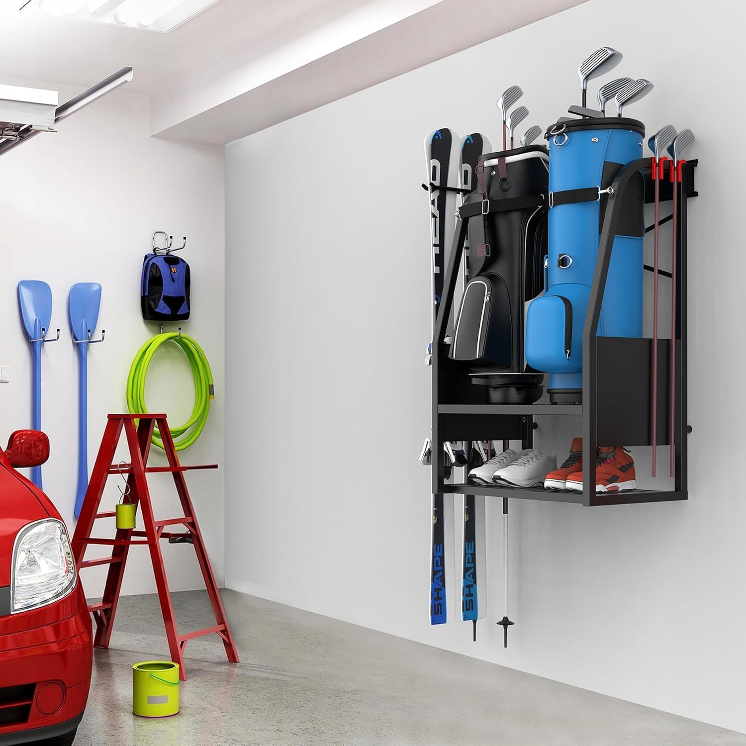 Rak Penyimpanan Tas Golf Dindi - Golf Equipment Garage Storage ulasan dan harga