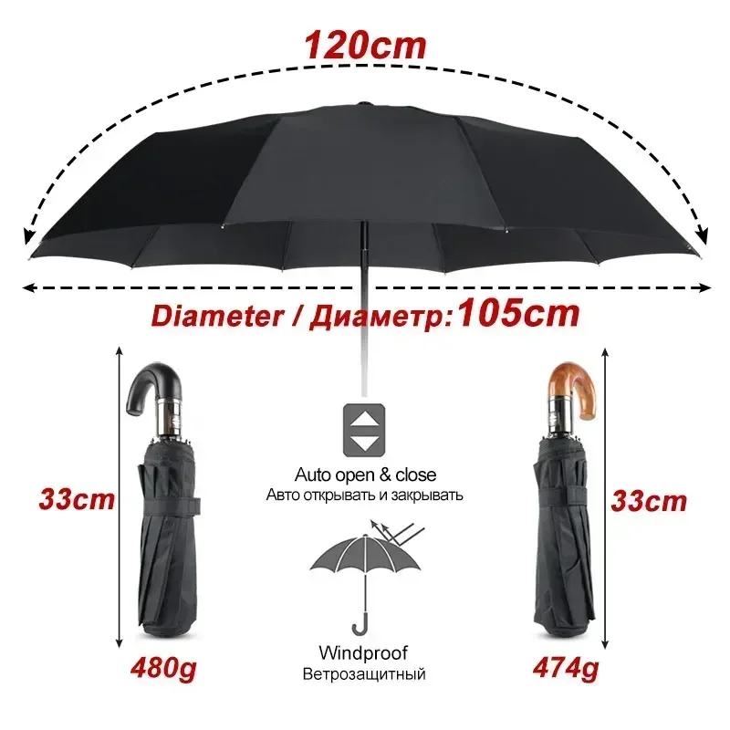 Payung Lipat Otomatis Mewah un - Golf Umbrella Large ulasan dan harga