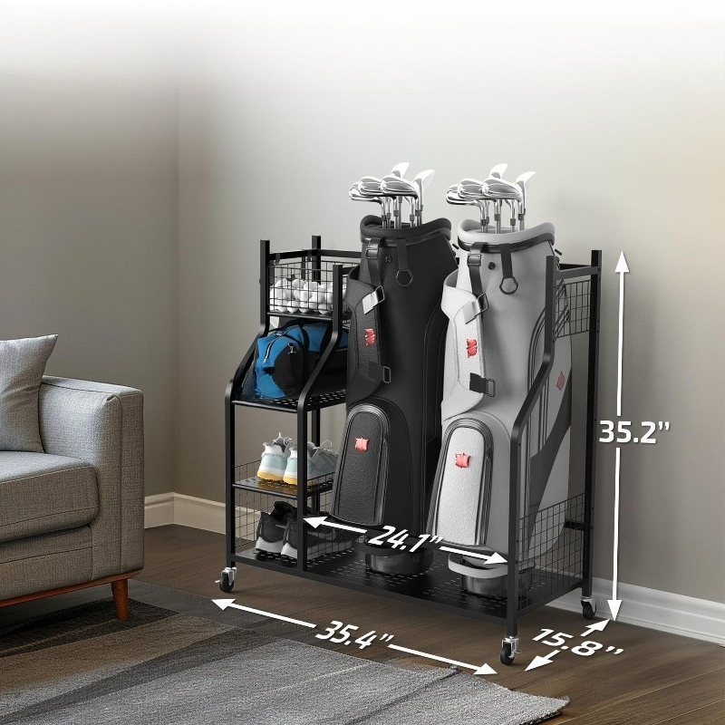 Rak Penyimpanan Tas Golf, Rak  - Golf Equipment Garage Storage ulasan dan harga