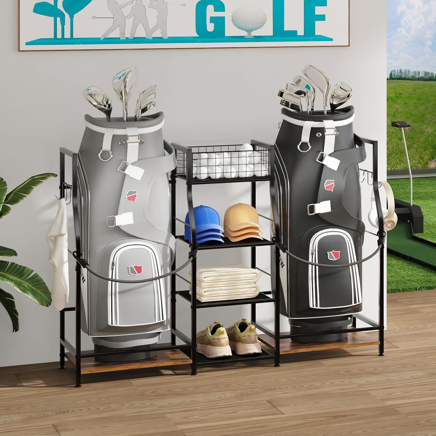 Penjualan langsung pabrik lint - Golf Equipment Garage Storage ulasan dan harga