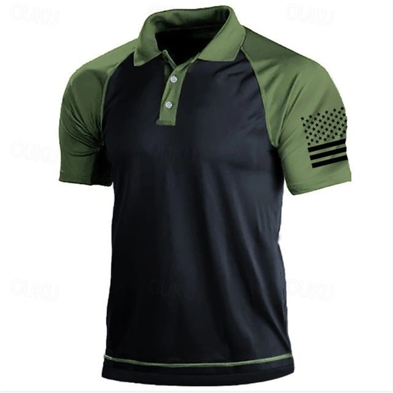 Kaus Polo Pola Bendera AS Gamb - Golf Equipment Cheap ulasan dan harga