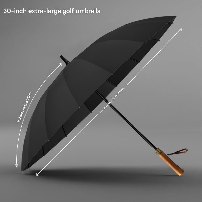 Payung Golf 16 Rusuk Gagang Ka - Golf Umbrella Large ulasan dan harga
