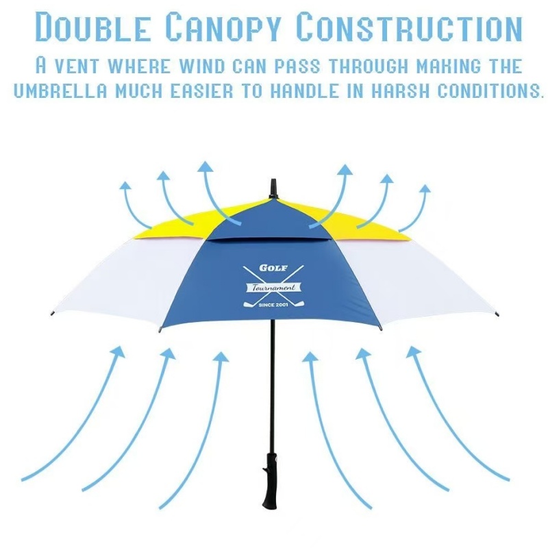 Payung Golf Premium Besar Dua  - Golf Umbrella Large ulasan dan harga