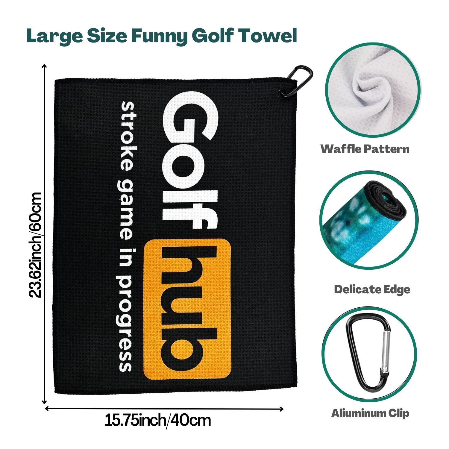 Handuk Golf Premium serat mikr - Golf Equipment Stores ulasan dan harga