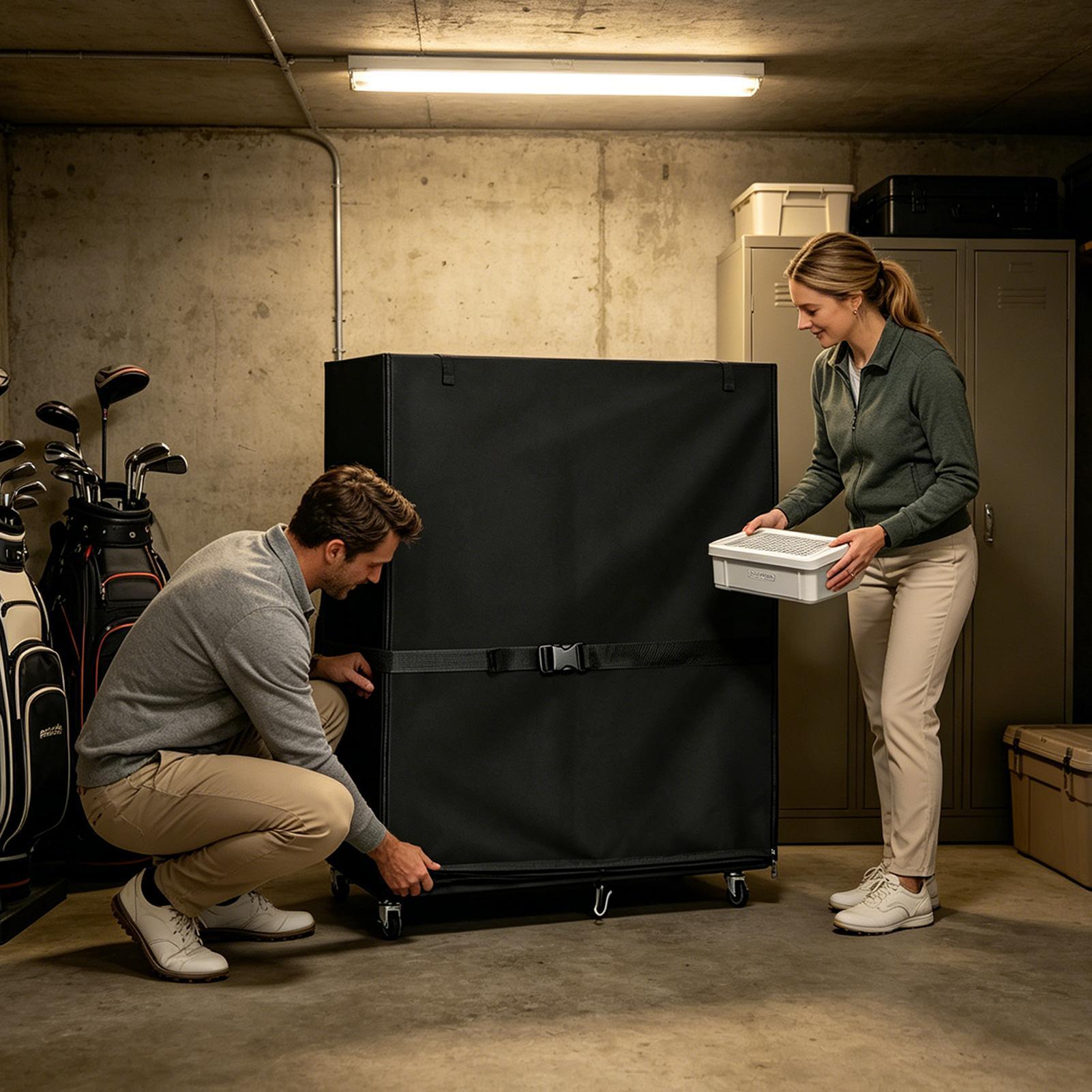 Penutup Rak Penyimpanan Tas Go - Golf Equipment Garage Storage ulasan dan harga