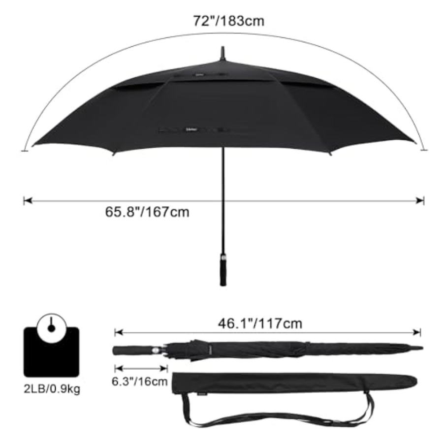 Payung Golf Otomatis Buka-Tutu - Golf Umbrella Large ulasan dan harga